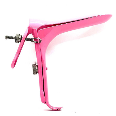 Speculum Acier CUSCO 10 cm | Largeur 3-10 cm Rose