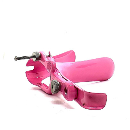 Speculum Acier CUSCO 10 cm | Largeur 3-10 cm Rose