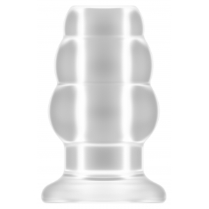 Plug Tunnel HOLLOW Sono N°50 | 8.5 x 5.7 cm Transparent