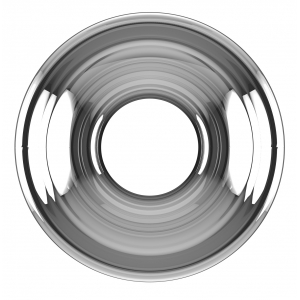 Plug Tunnel HOLLOW Sono N°50 | 8.5 x 5.7 cm Transparent