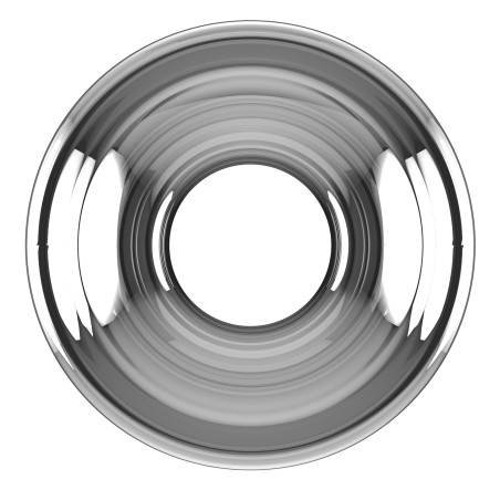 Plug Tunnel HOLLOW Sono N°50 | 8.5 x 5.7 cm Transparent