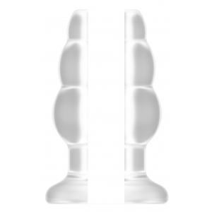 Plug Tunnel HOLLOW Sono N°50 | 8.5 x 5.7 cm Transparent