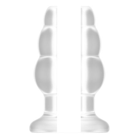 Plug Tunnel HOLLOW Sono N°50 | 8.5 x 5.7 cm Transparent