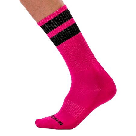 Chaussettes GYM SOCKS Rose-Noir