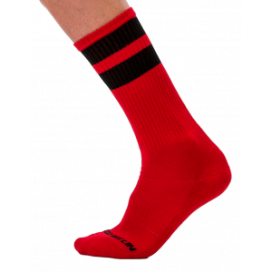 Chaussettes GYM SOCKS Rouge-Noir