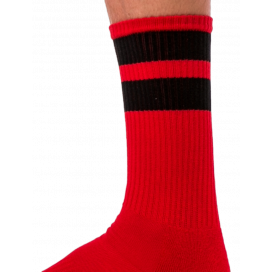 Chaussettes GYM SOCKS Rouge-Noir 2