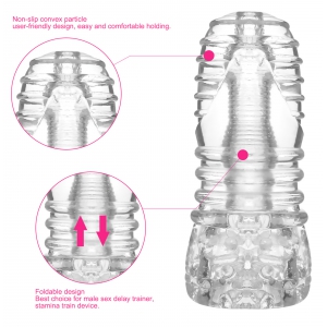 Masturbateur SUPER STRETCH Sono N°68 Transparent