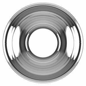 Plug Tunnel HOLLOW Sono N°51 | 11 x 7.1 cm Transparent