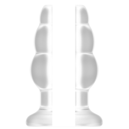 Plug Tunnel HOLLOW Sono N°51 | 11 x 7.1 cm Transparent
