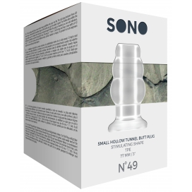Plug Tunnel HOLLOW Sono N°49 | 6.5 x 4.3 cm Transparent 2