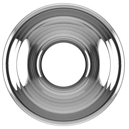 Plug Tunnel HOLLOW Sono N°49 | 6.5 x 4.3 cm Transparent