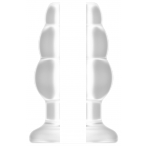 Plug Tunnel HOLLOW Sono N°49 | 6.5 x 4.3 cm Transparent