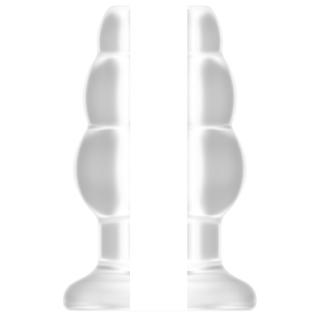 Plug Tunnel HOLLOW Sono N°49 | 6.5 x 4.3 cm Transparent