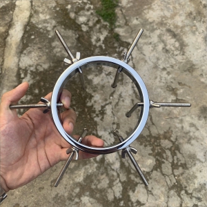 Écarteur anal en métal ROUNDILAT 8 cm | Largeur max 9.5cm