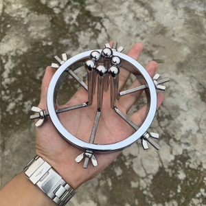 Écarteur anal en métal ROUNDILAT 8 cm | Largeur max 9.5cm