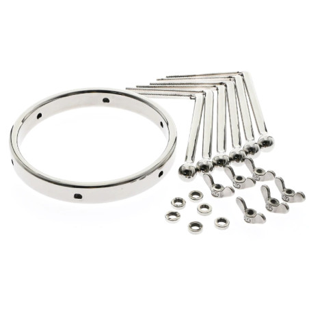 Écarteur anal en métal ROUNDILAT 8 cm | Largeur max 9.5cm
