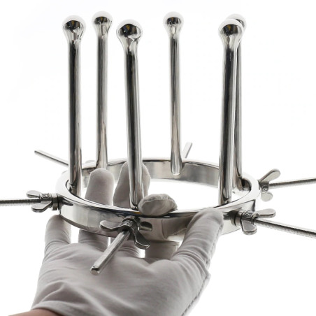 Écarteur anal en métal ROUNDILAT 8 cm | Largeur max 9.5cm