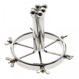 Écarteur anal en métal ROUNDILAT 8 cm | Largeur max 9.5cm