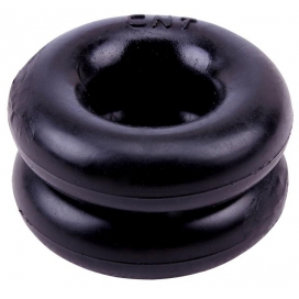 Lot de 2 cockring souples DONUT RINGS Noir