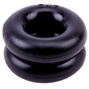 Lot de 2 cockring souples DONUT RINGS Noir