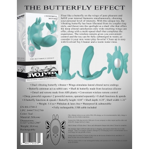 Vibro Rabbit THE BUTTERFLY EFFECT 10 x 3 cm