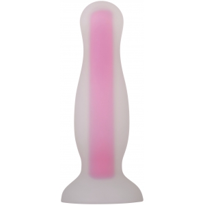 Plug luminescent LUMINOUS Small 9 x 2.8 cm Clear