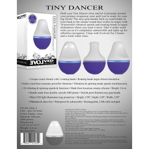 Stimulateur de clitoris TINY DANCER 10 Rotations