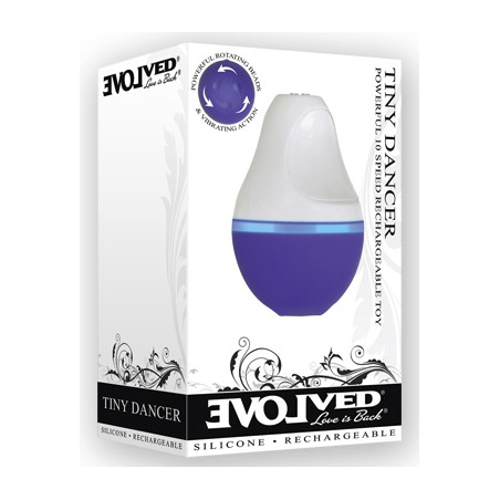 Stimulateur de clitoris TINY DANCER 10 Rotations