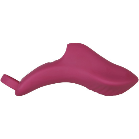 Gaine de Doigt Vibrante FRISKY FINGER 9 Vibrations Rose