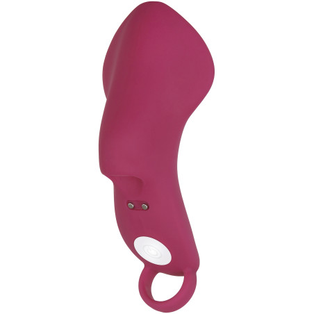 Gaine de Doigt Vibrante FRISKY FINGER 9 Vibrations Rose