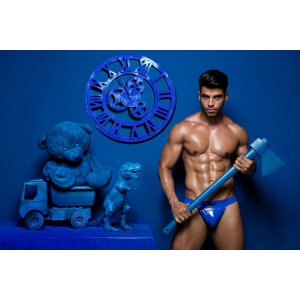 Jockstrap VIRAL VINYL Bleu