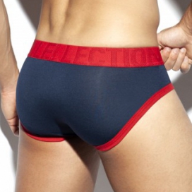 Slip SECOND SKIN Bleu marine 2
