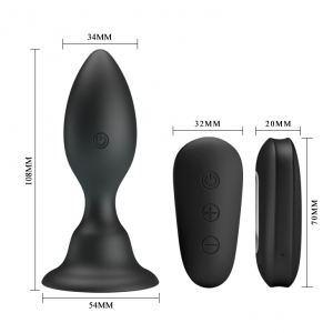 Plug Vibrant Mr PLAY 9 x 3.4 cm