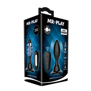 Plug Vibrant Mr PLAY 9 x 3.4 cm