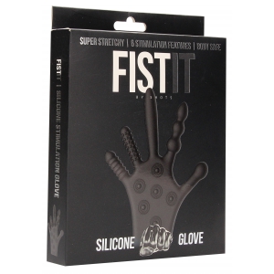 Gant Texturé en Silicone FIST IT Noir