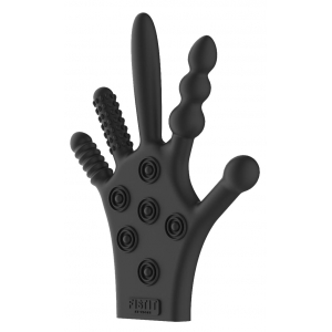 Gant Texturé en Silicone FIST IT Noir