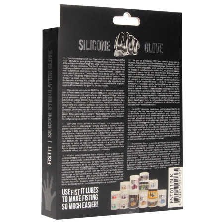 Gant Texturé en Silicone FIST IT Noir