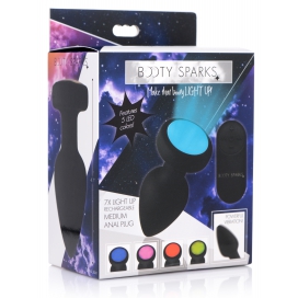 Plug Vibrant Lumineux LIGHT UP Medium 8 x 4 cm 2