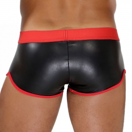 Boxer FETISH BOXER Noir-Rouge 2