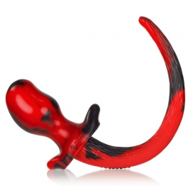 Plug Queue Puppy Tail PUG Rouge 8.5 x 4.4 cm 2