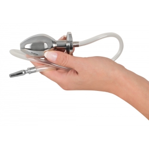 Plug Penis avec Plug métal pour Uro