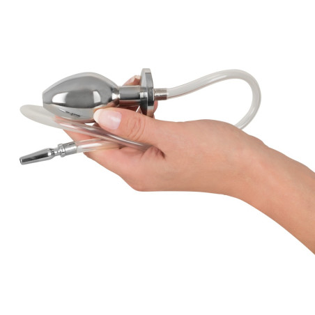 Plug Penis avec Plug métal pour Uro
