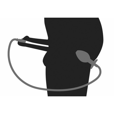 Plug Penis avec Plug métal pour Uro