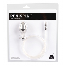 Plug Penis avec Plug métal pour Uro 2
