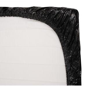 Drap Housse en Vinyle ORGY Sheet 220 x 220 cm Noir