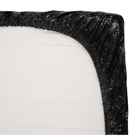 Drap Housse en Vinyle ORGY Sheet 220 x 220 cm Noir