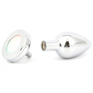 Plug Bijou LIGHT COLOUR M 7.5 x 3.3 cm