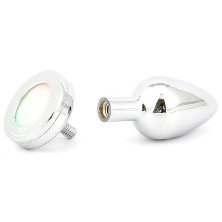 Plug Bijou LIGHT COLOUR M 7.5 x 3.3 cm