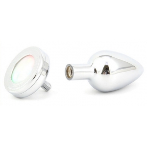 Plug Bijou LIGHT COLOUR L 9 x 4 cm