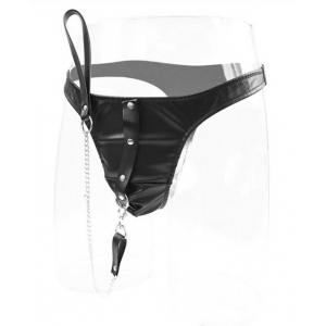 String Fetish avec laisse